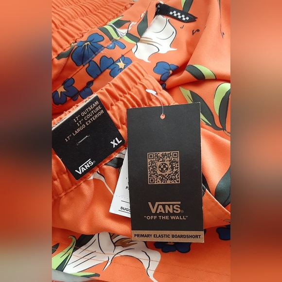 Vans Primary Print Elastic Boardshorts *NWT* - Picture 8 of 9